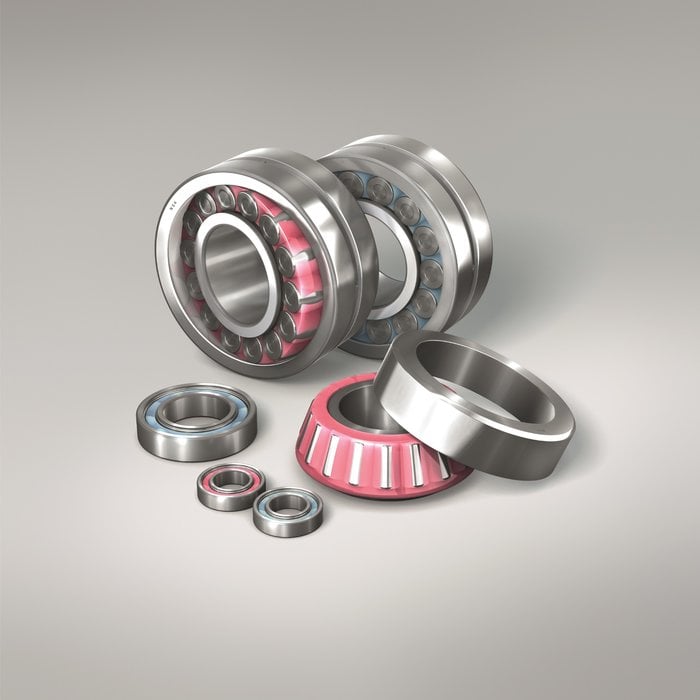 NSK Molded-Oil bearings offer long life at food plants